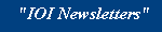 Official IOI newsletters